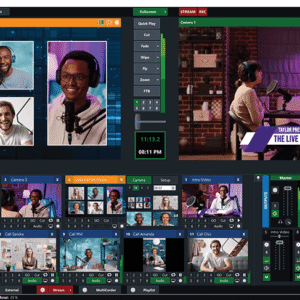 Software-vMix HD – Video Mixer